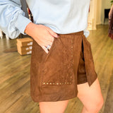 Berry Studded Shorts