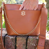 BRIELLE BUCKET BAG CAMEL