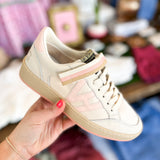 NEXT 4 PALE PINK SNEAKER
