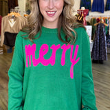 Merry Kelly Green Sweater