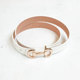 LUCA SKINNY BELTS ||  2 COLORS