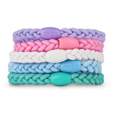 BRAIDED ELASTIC HAIR TIES