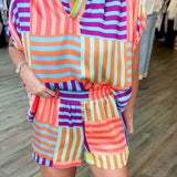 PARQUET COLORBLOCK SHORTS