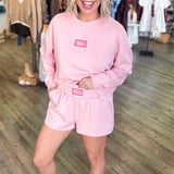 Ava Airy Crewneck - Ole Miss