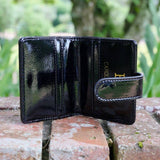 TATE CARD HOLDER WALLET || BLACK PATENT LQ