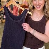 Rachel Reversible Lace Tank