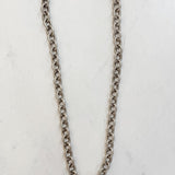 DEBBIE SILVER CHAIN TOGGLE NECKLACE