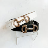 LUCA SKINNY BELTS ||  2 COLORS