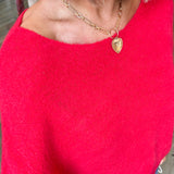 Esther Red Sweater