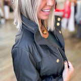 ANNA RAIN JACKET || CHARCOAL