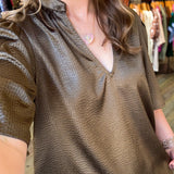 Camden Textured Blouse