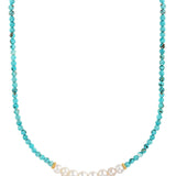 CORINNE TURQUOISE BEADED NECKLACE