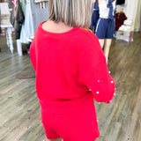 Candy Apple Pearl Skort Set