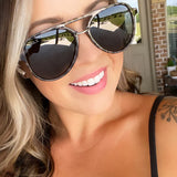 EARHART GRAY SUNGLASSES