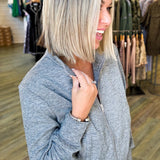 Courtney Bedazzled Zip Jacket