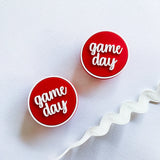 GAME DAY BOOT BUTTONS