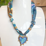 SCARF CHARM NECKLACES