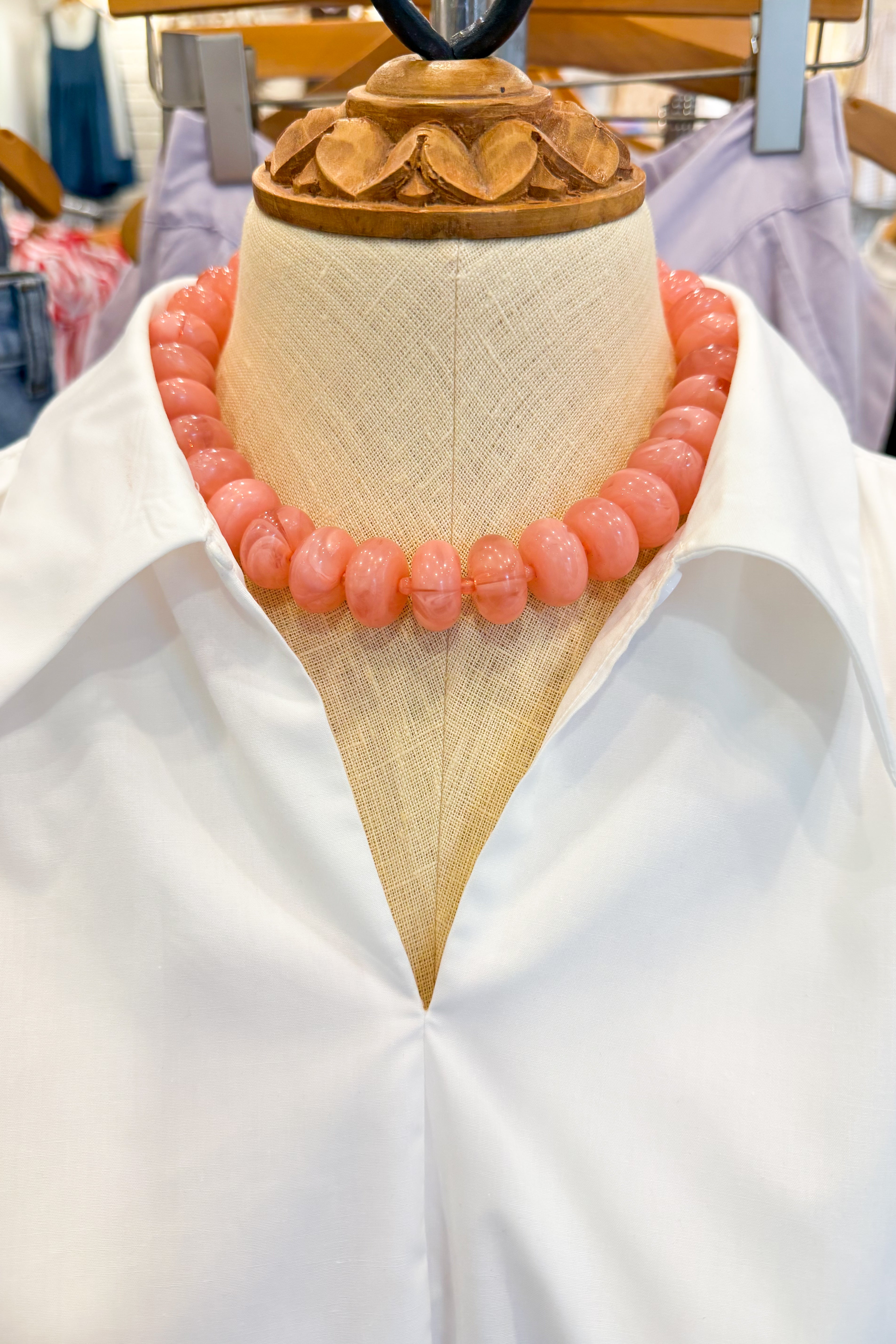 Bailey Chunky Beaded Necklace