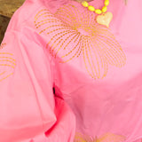 Lucy Pink Embroidery Blouse