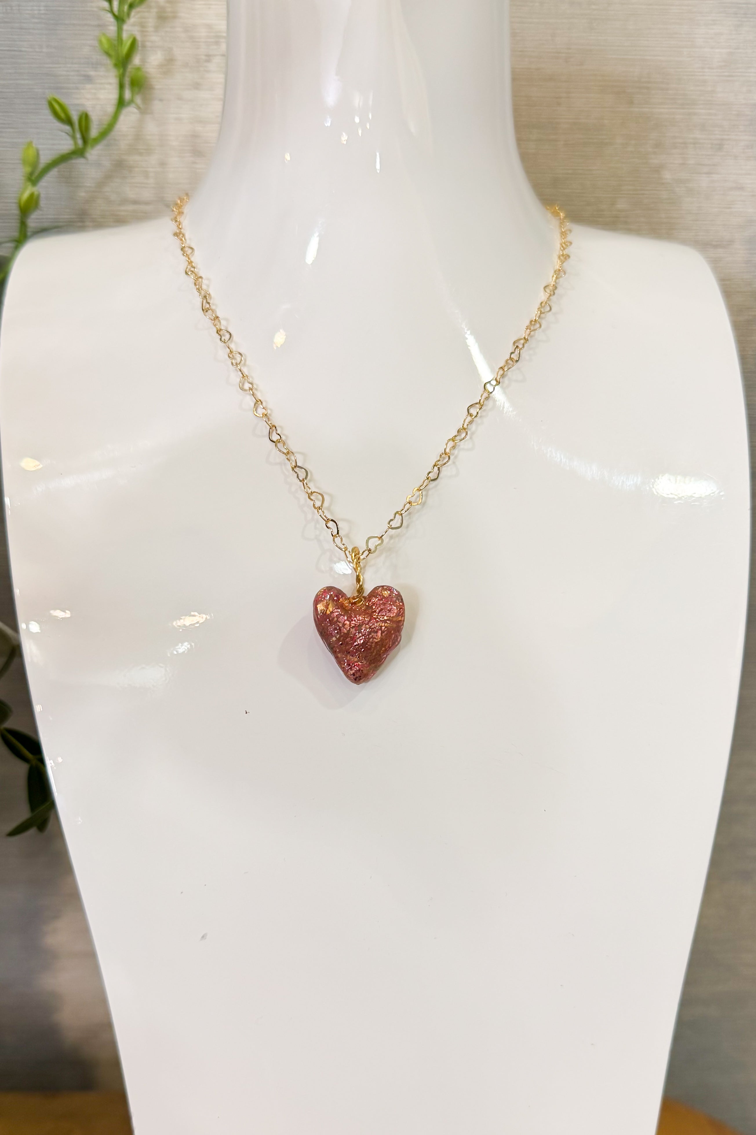 Heart On Heart Necklace