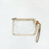 GOLD CLEAR WRISTLET