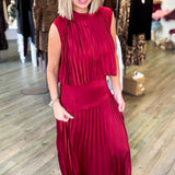 Miranda Burgundy Set