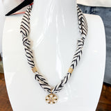 SCARF CHARM NECKLACES