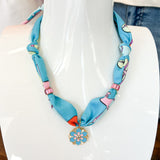 SCARF CHARM NECKLACES