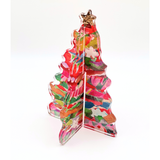 RED ACRYLIC 3D CHRISTMAS TREE