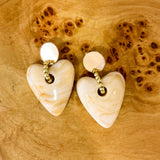 Teddy Heart Earring