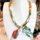 CHAIN SCARF NECKLACES
