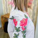 Heidi Floral Embroidery Blouse