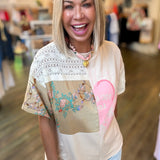 VINTAGE PATCHWORK TSHIRT