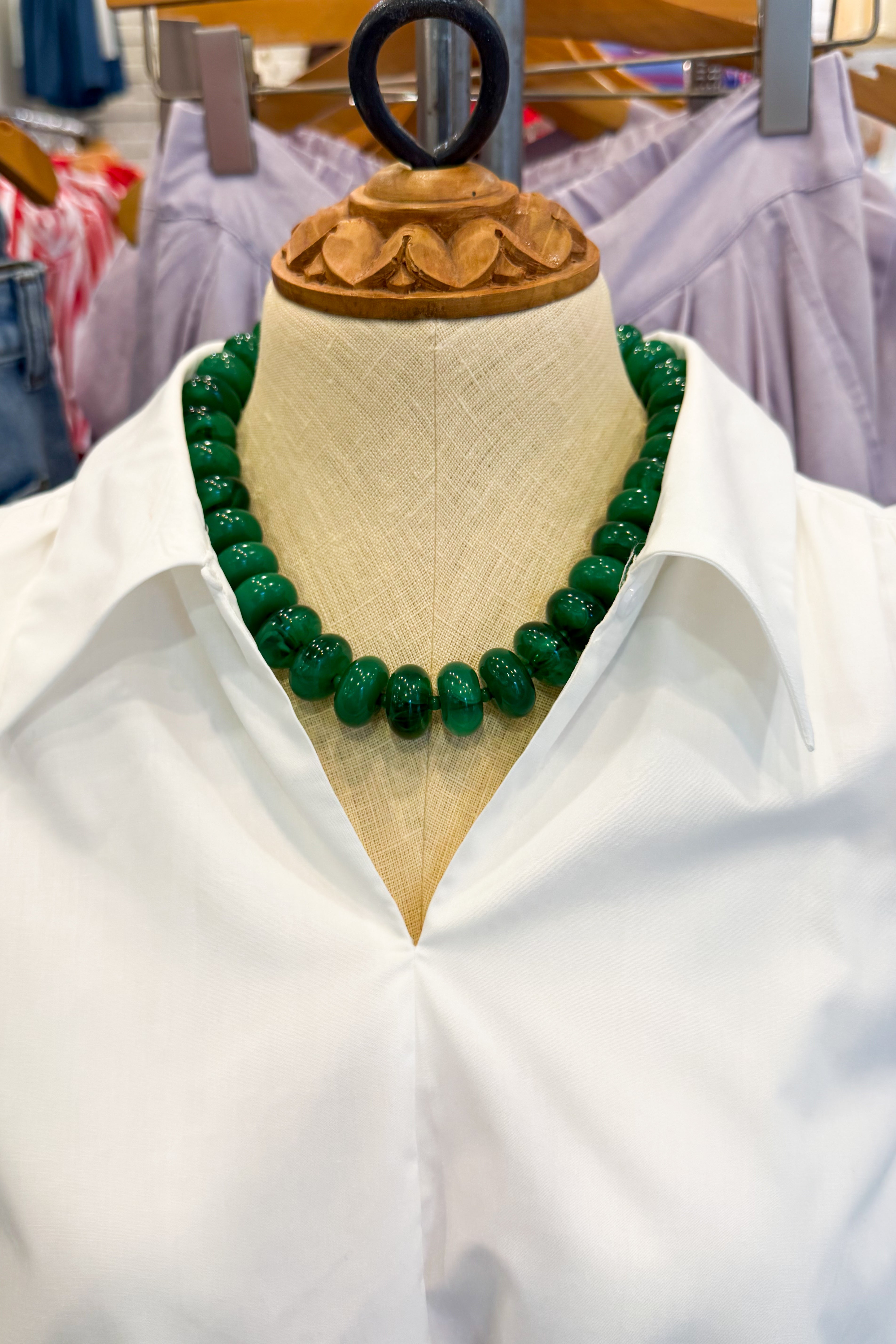 Bailey Chunky Beaded Necklace