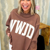 WWJD & Amen Reversible Sweatshirt