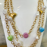 Heart Parade Layered Necklace
