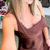 Stella Draped Scarf Mini Dress
