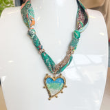 SCARF CHARM NECKLACES
