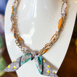 CHAIN SCARF NECKLACE || 5 STYLES