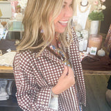Gee Gee Gingham Twill Jacket