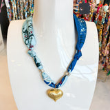 SCARF CHARM NECKLACES
