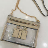 Clear Stadium Crossbody with Sunglasses Holder
