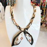 CHAIN SCARF NECKLACES