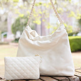 Harlow Tote with Pouch // 2 COLORS