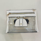 Clear Stadium Crossbody with Sunglasses Holder