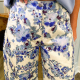 Pasha Floral Barrel Jeans