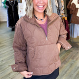 Rusty Quarter Zip Pullover