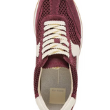 CRANBERRY MESH SNEAKERS