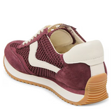 CRANBERRY MESH SNEAKERS