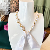 CHAIN SCARF NECKLACES